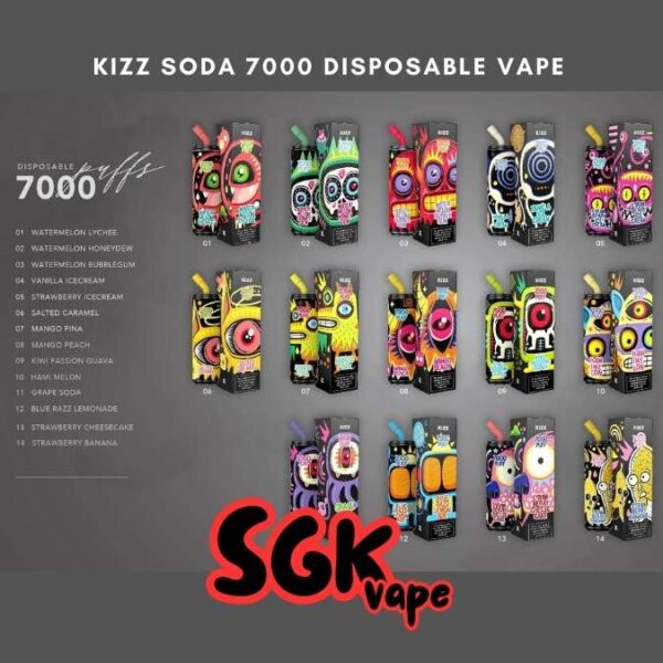 Kizz Soda Disposable Vape SG